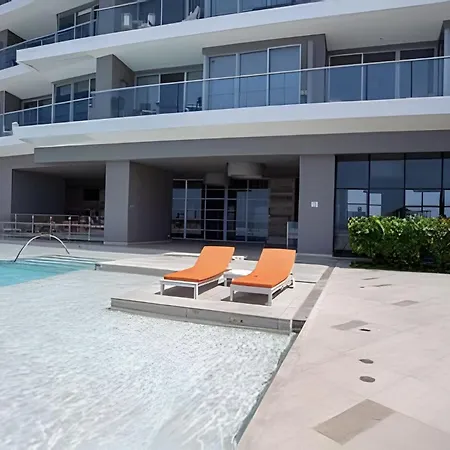 Apartment Morros City-espectacular Piso 38 En Bocagrande Cartagena