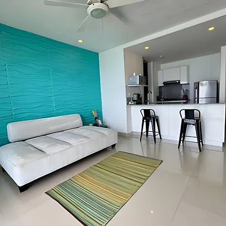 Apartment Morros City-espectacular Piso 38 En Bocagrande Cartagena