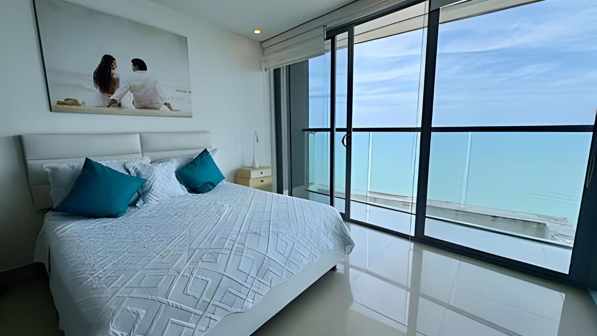 Morros City-espectacular Piso 38 En Bocagrande Apartamento *