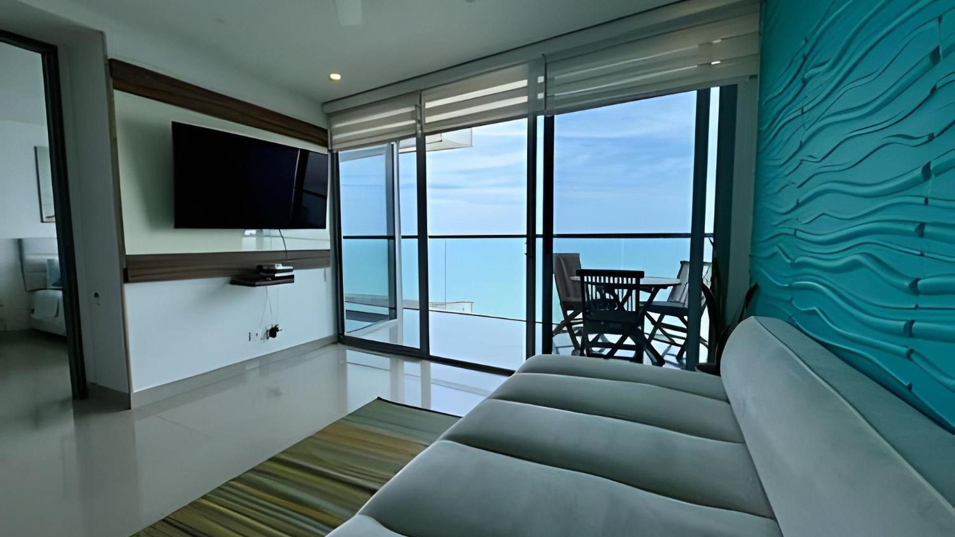 Morros City-espectacular Piso 38 En Bocagrande Apartamento *