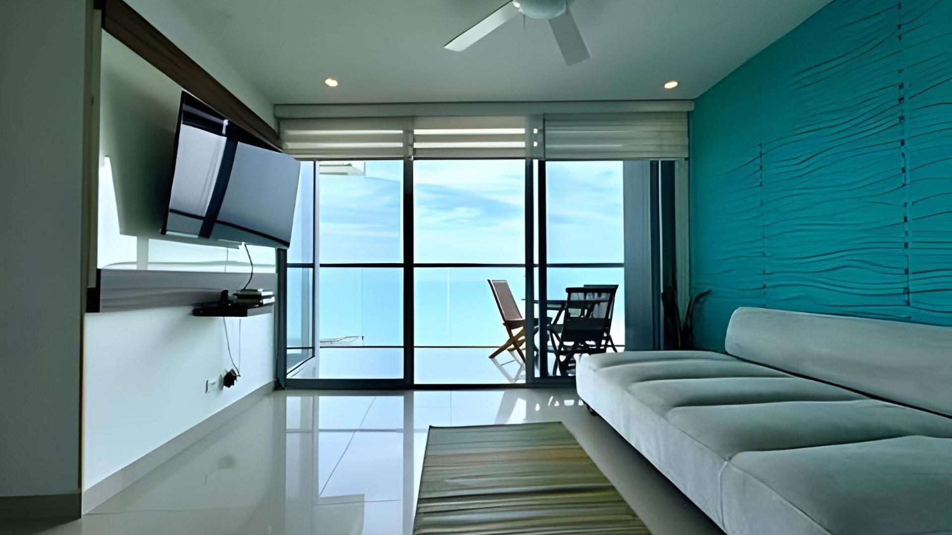 Morros City-espectacular Piso 38 En Bocagrande Apartamento *