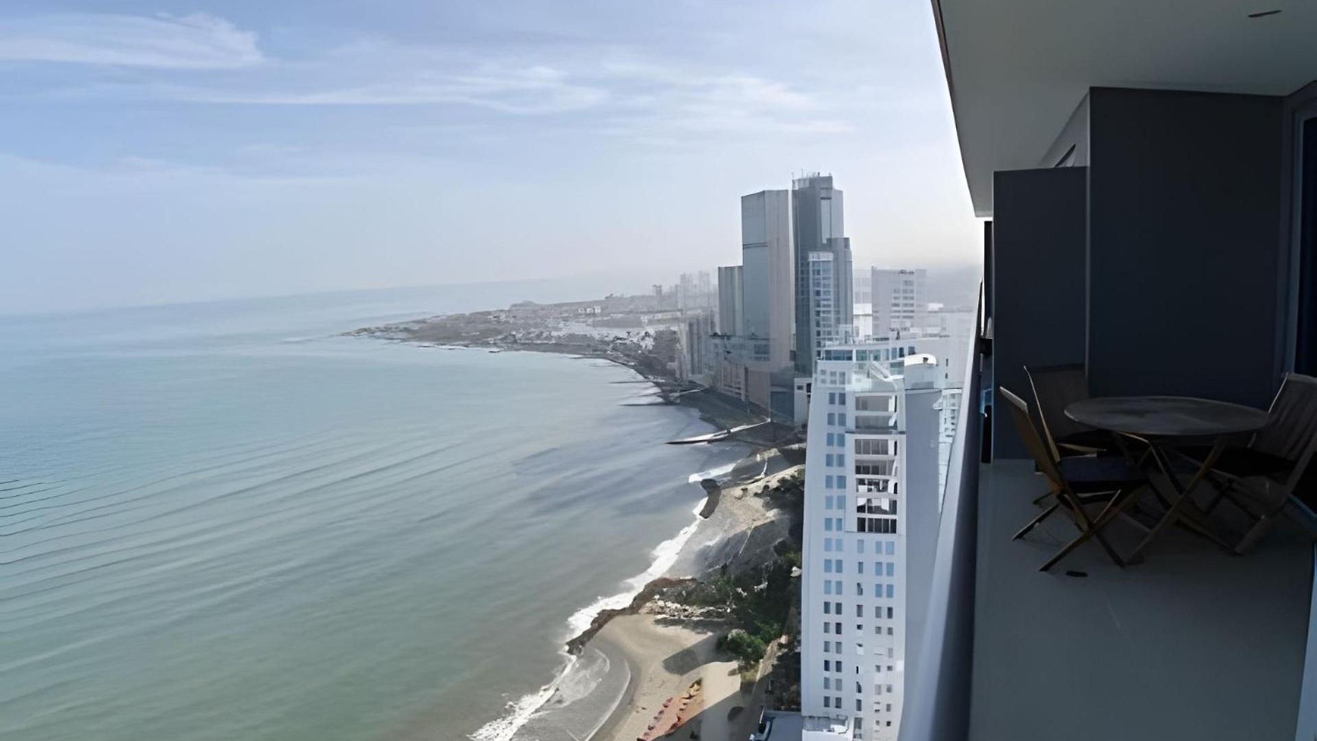 Morros City-espectacular Piso 38 En Bocagrande Apartamento