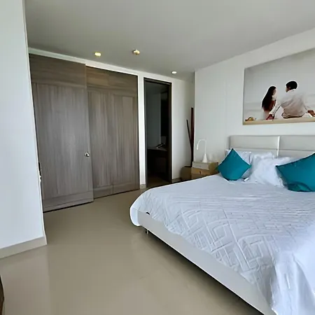 Morros City-espectacular Piso 38 En Bocagrande Apartment *