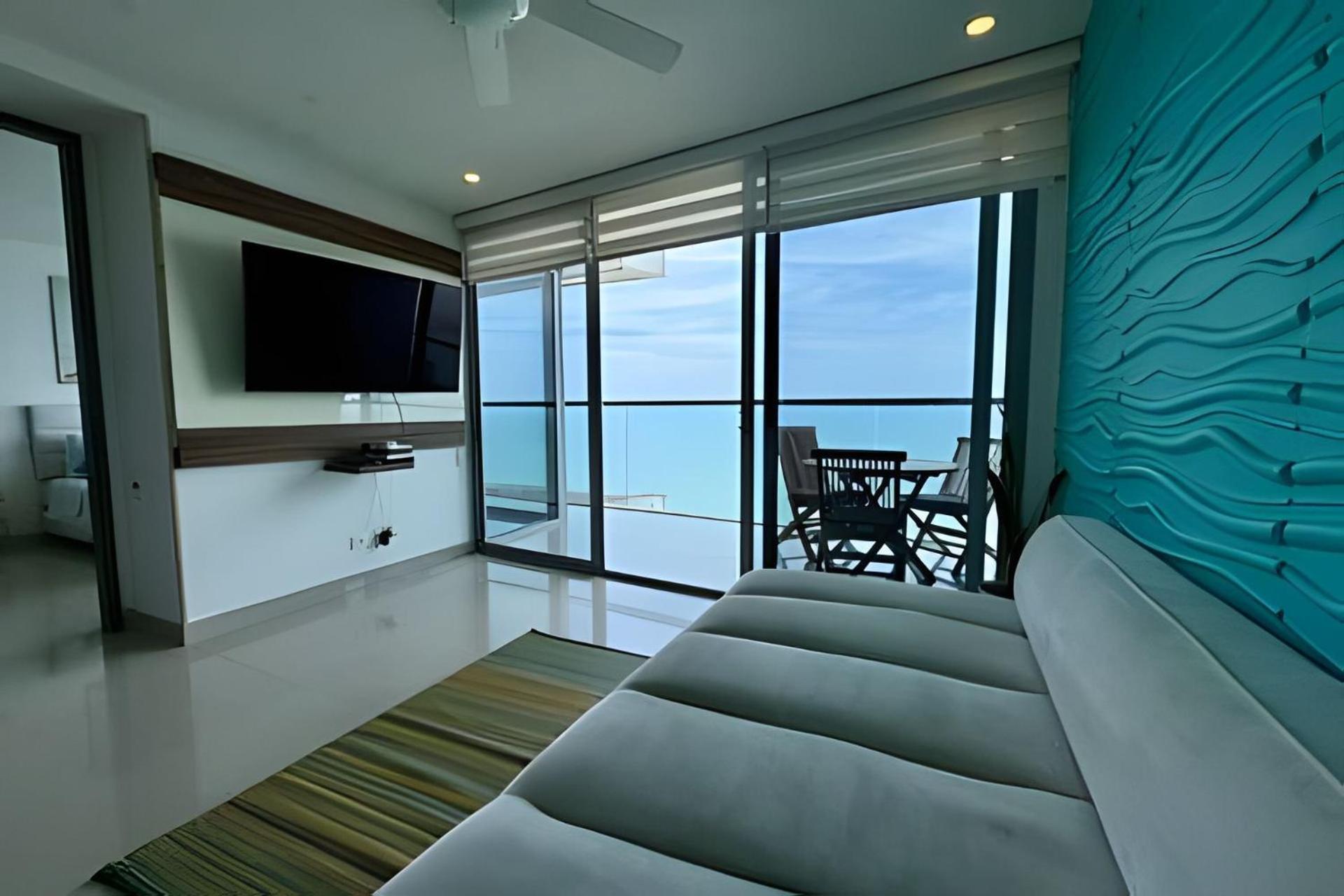 Morros City-espectacular Piso 38 En Bocagrande Apartamento *